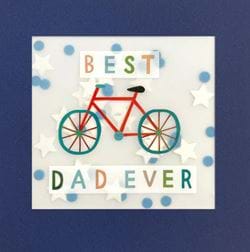 Bike Best Dad Ever Father's Day Card