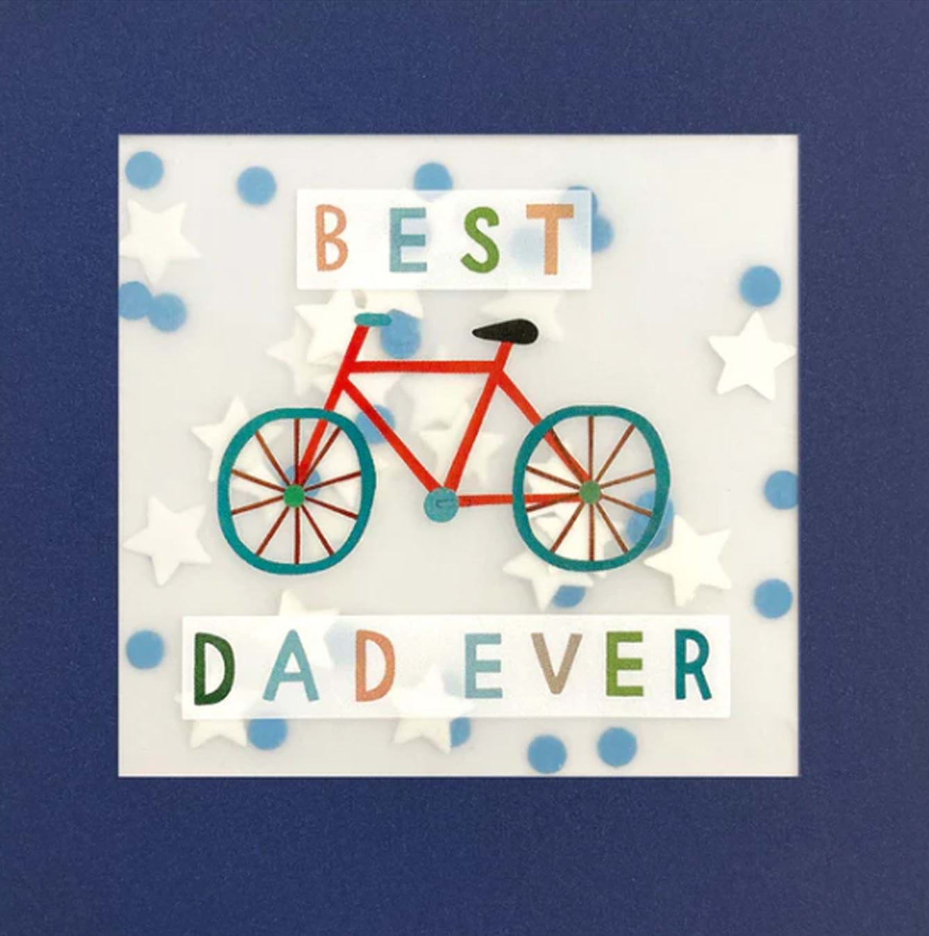 Bike Best Dad Ever Father's Day Card