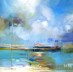 Lindisfarne Light Greeting Card