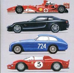 Ferrari Greeting Card