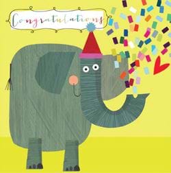 Elephant Congratulations Card