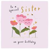 Special Sister Birthday Card