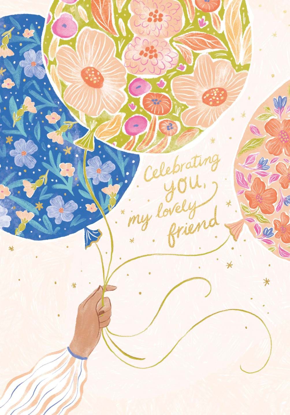 Celebrating YOU Friend Birthday Card