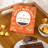 Happy Birthday Honeycomb Milk Chocolate