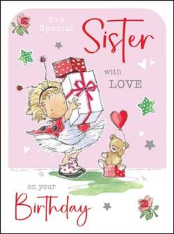 Special Sister Birthday Card