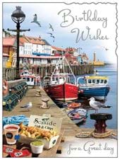 Seaside Birthday Card