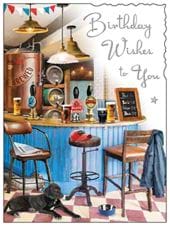Pub Birthday Card