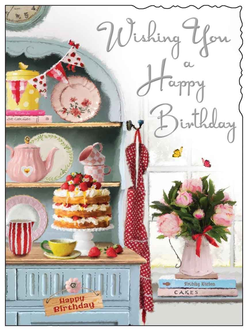 Kitchen Birthday Card