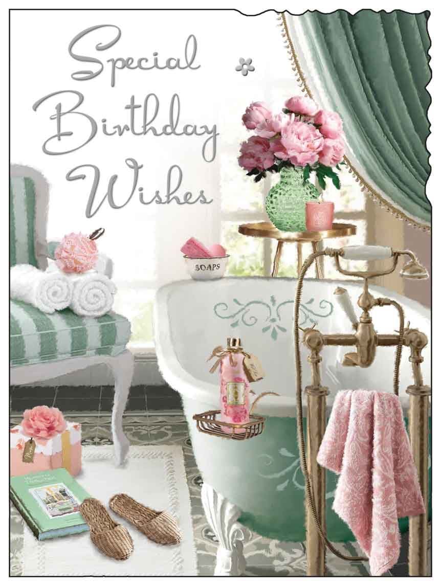 Pamper Time Birthday Card