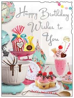 Sweet Treats Birthday Card