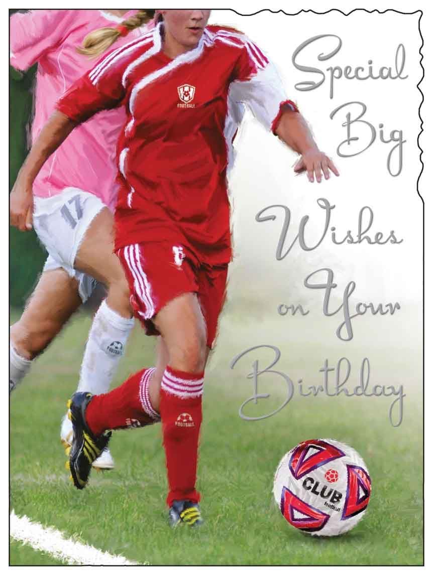 Football Birthday Card