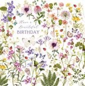 Beautiful Floral Birthday Card