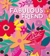 Fabulous Friend Floral Birthday Card