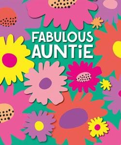 Fabulous Auntie Birthday Card
