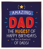 Brilliantest of Dads Birthday Card
