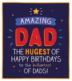 Brilliantest of Dads Birthday Card
