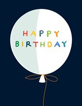 Balloon Birthday Card
