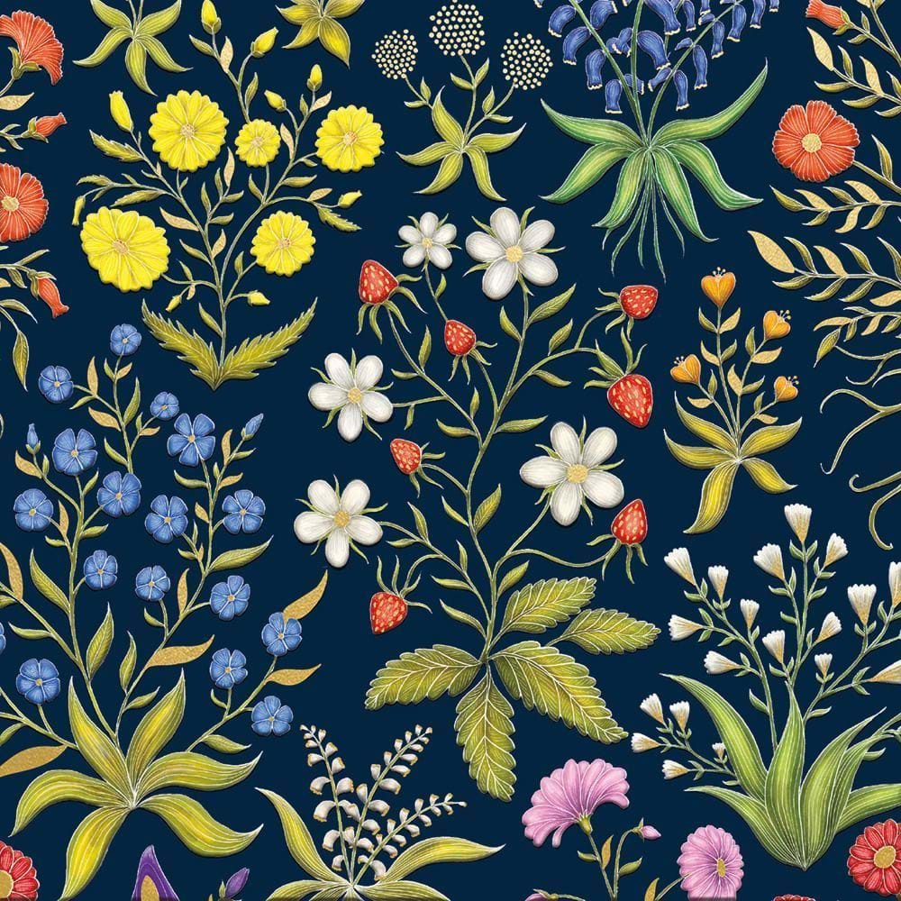 Medieval Flowers Notecards - Pack of 6