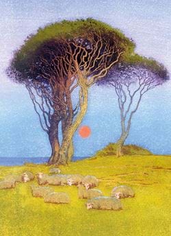 Midsummer Night Greeting Card