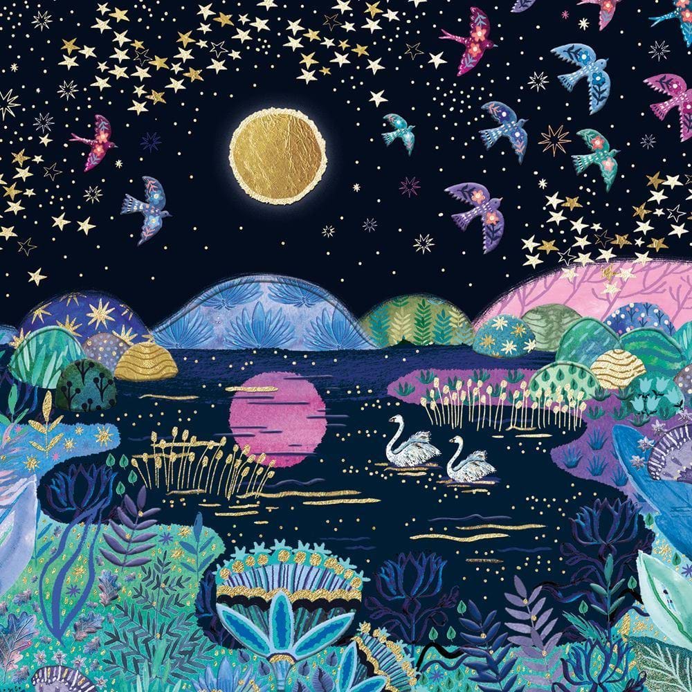 Meditative Moon Notecards - Pack of 6
