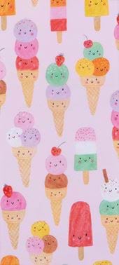 Ice Creams Tissue Paper - 4 Sheets