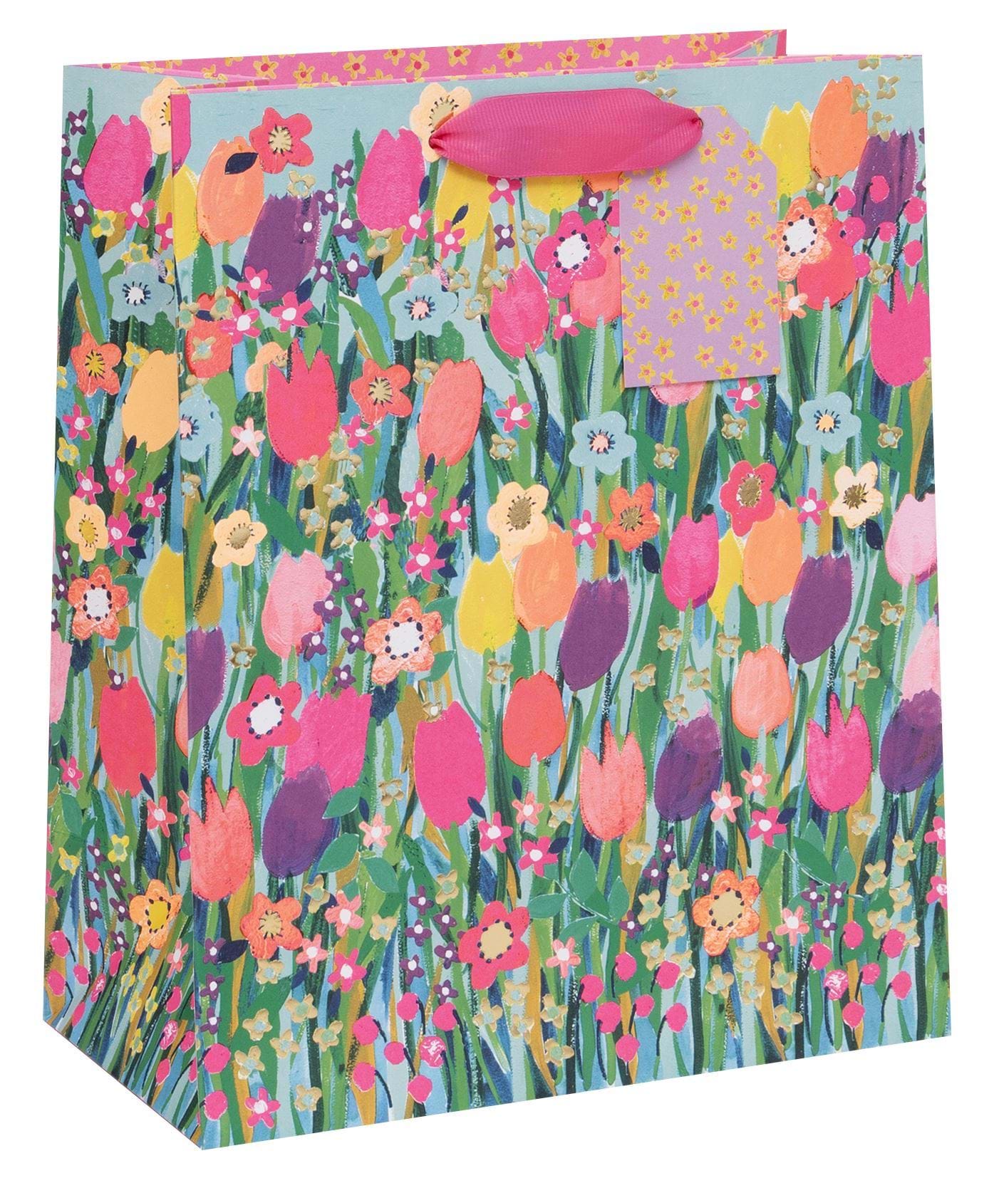 Tulips Floral Medium Gift Bag
