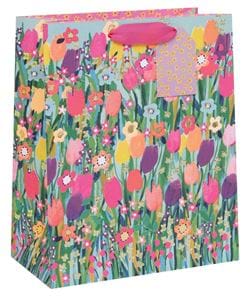 Tulips Floral Medium Gift Bag