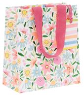Neon Floral Medium Gift Bag