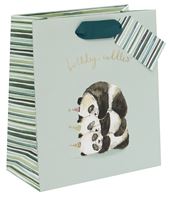 Pandas Cuddle Medium Gift Bag