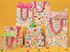 Neon Floral Tissue Paper - 4 Sheets