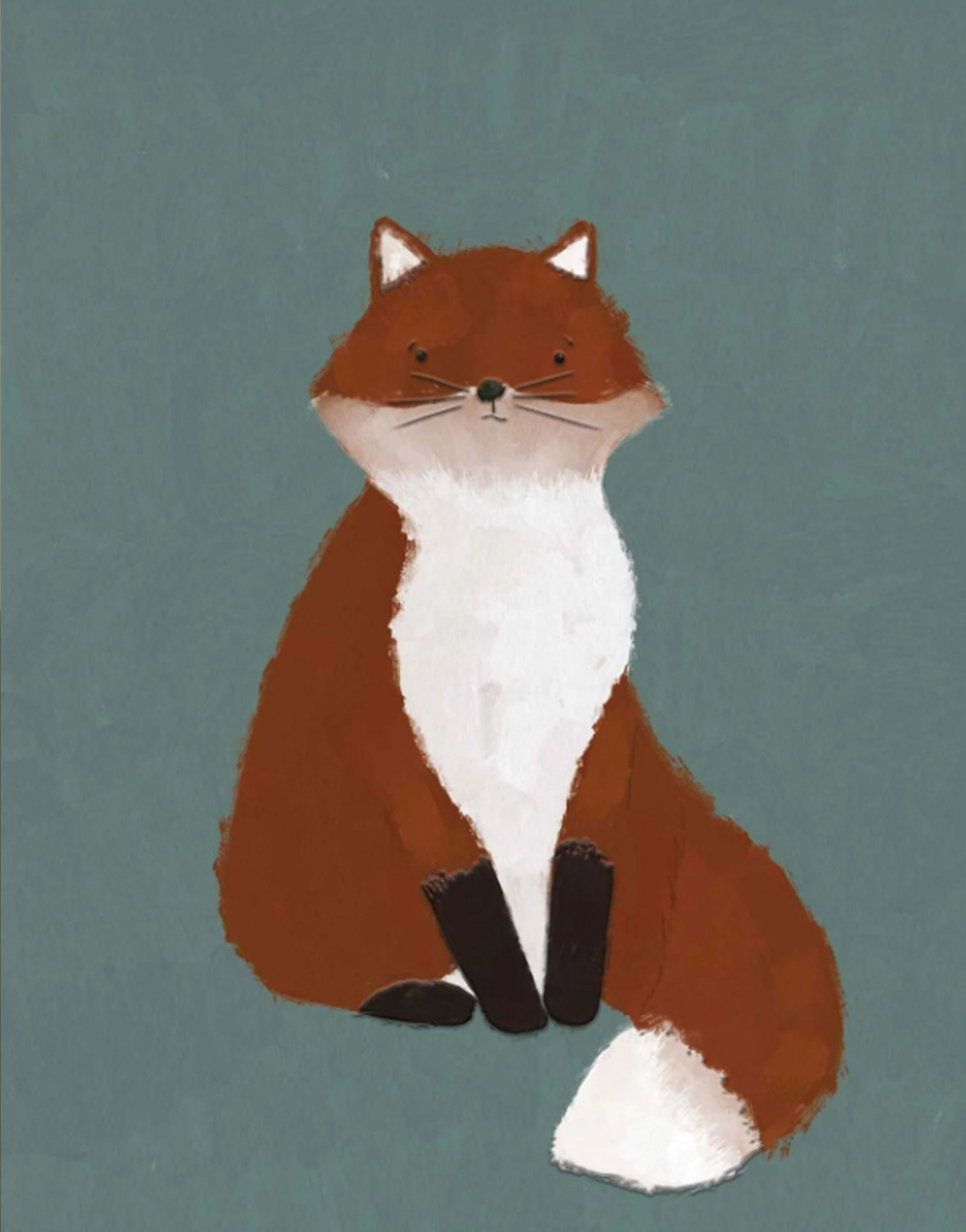 Little Fox Greeting Card