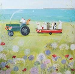 Wind In Their Ears Greeting Card