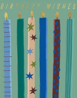 Candle Wishes Birthday Card