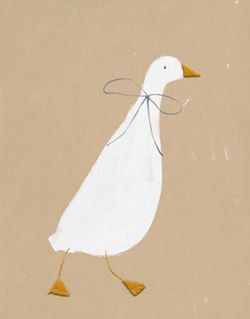 Waddling Duck Greeting Card