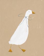 Waddling Duck Greeting Card