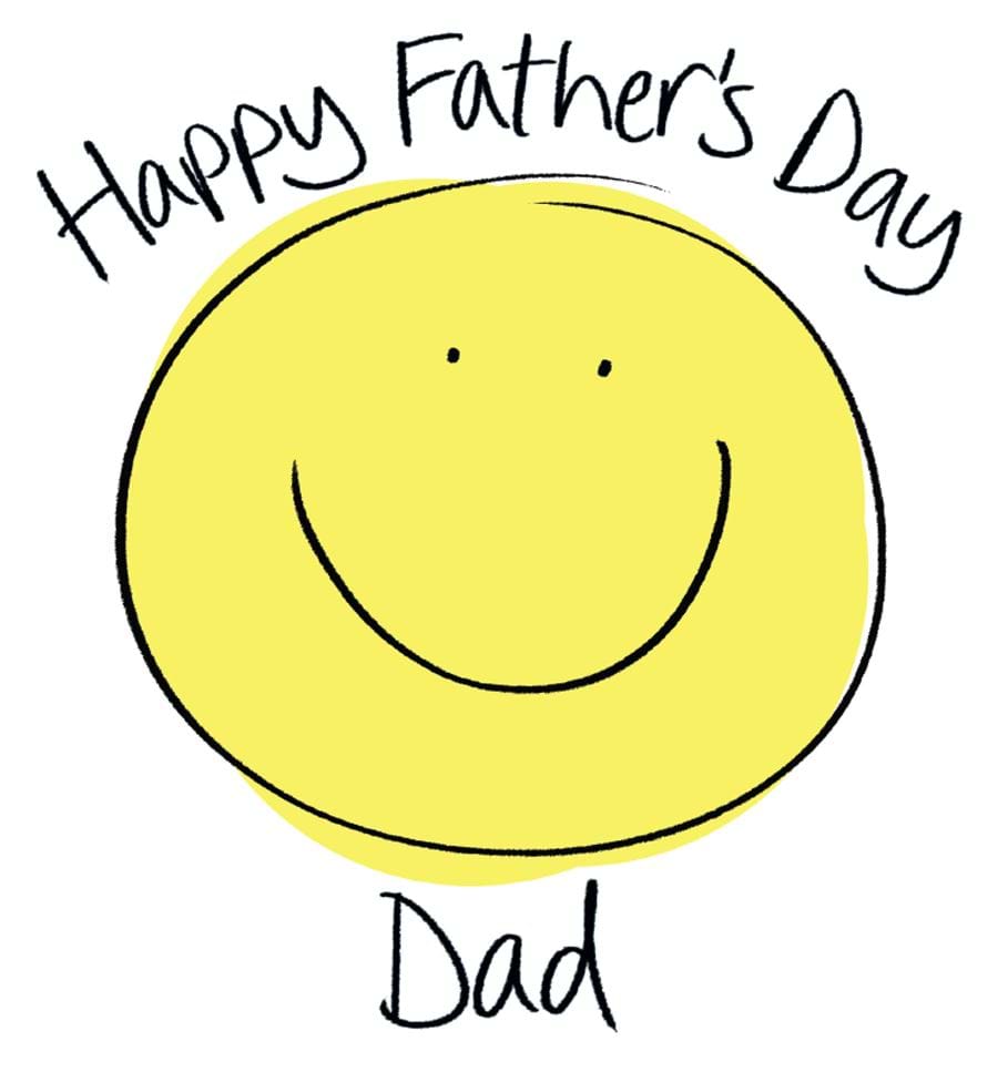 Smiley Father's Day Card