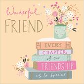 Every Chapter Friend Birthday Card