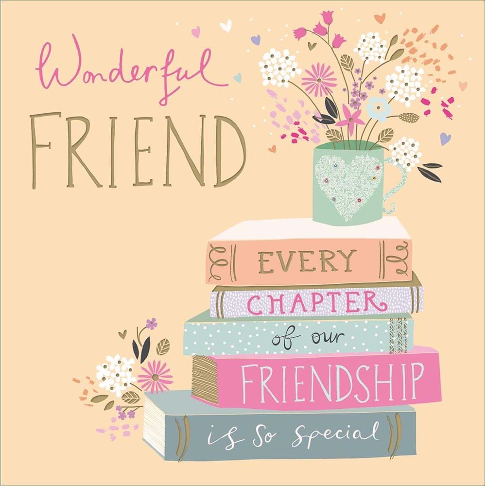 Every Chapter Friend Birthday Card