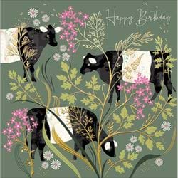 Cows Birthday Card