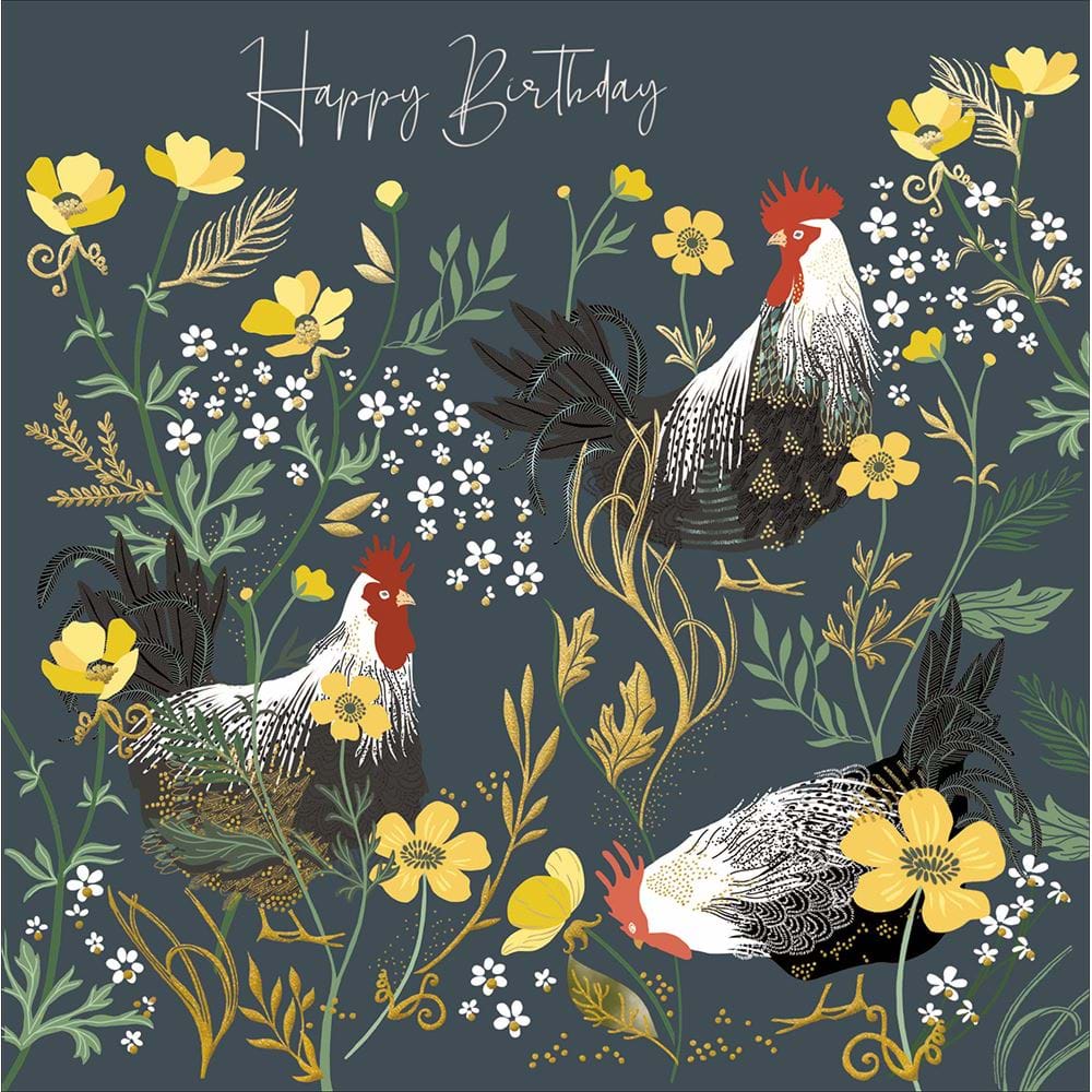 Hens Birthday Card