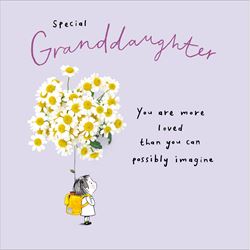 You Are Loved Granddaughter Birthday Card