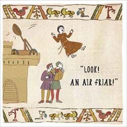 Air Friar Birthday Card