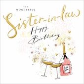 Bubbly Sister-in-law Birthday Card