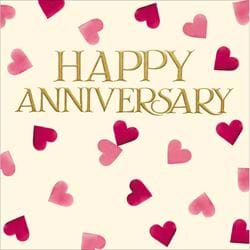 Hearts Anniversary Card