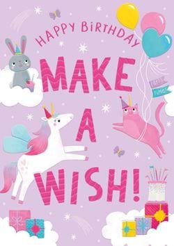 Make A Wish Birthday Card