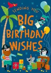 Pirate Birthday Card