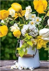 Spring Flowers Birthday Card