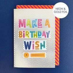 Make A Wish Birthday Card