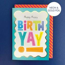 Happy BirthYAY Birthday Card
