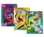 British Wildlife 3x Stitched Notebook Set (A5 Mini)